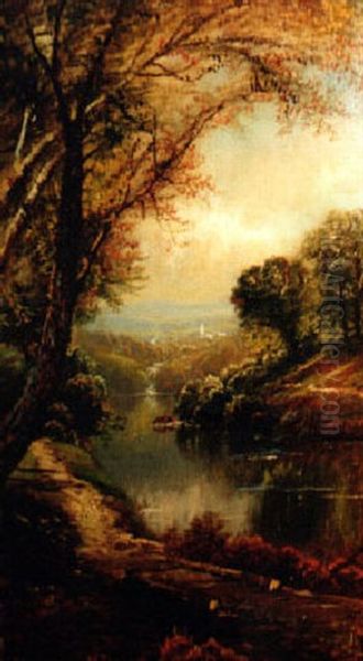 Autumn On The River by Edmund Darch Lewis