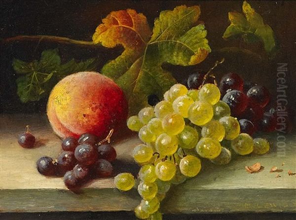 Stillleben Mit Fruchten Oil Painting by Henry Lewis