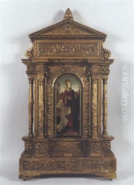 Sainte Marie Madeleine Oil Painting by Lucas Van Leyden