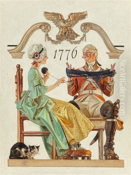 1776 by Joseph Christian Leyendecker