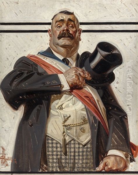 The Candidate, The Saturday Evening Post Cover, September 18 by Joseph Christian Leyendecker