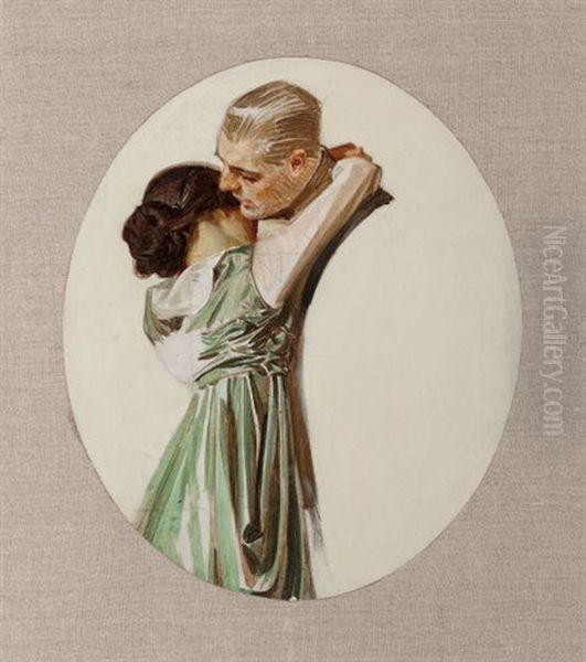 Untitled (study For Saturday Evening Post) by Joseph Christian Leyendecker