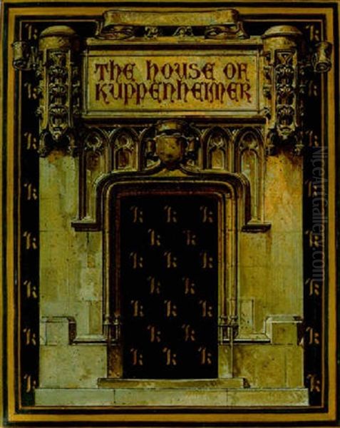 House Of Kuppenheimer Oil Painting by Joseph Christian Leyendecker