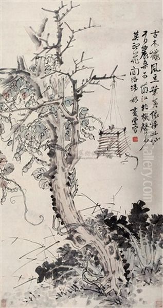 Vegetable And Tree Oil Painting by  Li Shan