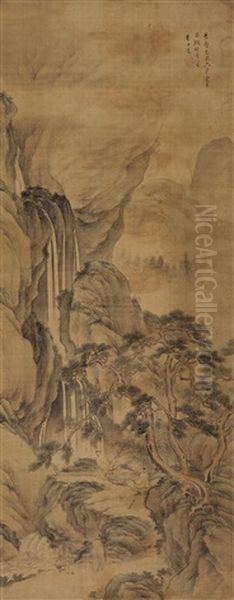 Landscape Oil Painting by  Li Shida