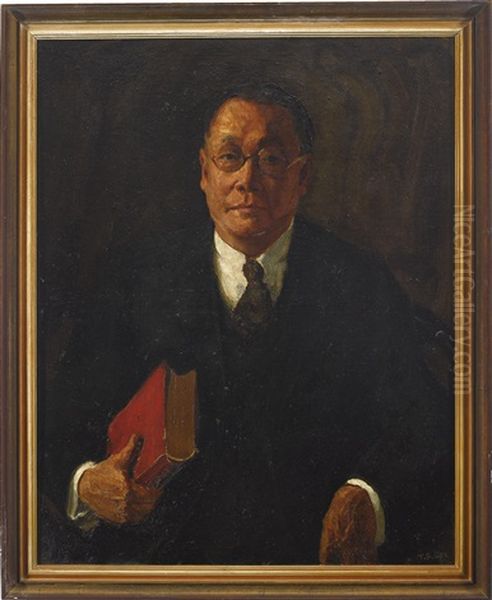 Portrait Of Dr. Ma Luk by  Li Tiefu