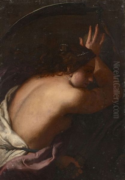 Allegorie De La Vie Et De La Mort Oil Painting by Pietro (Libertino) Liberi