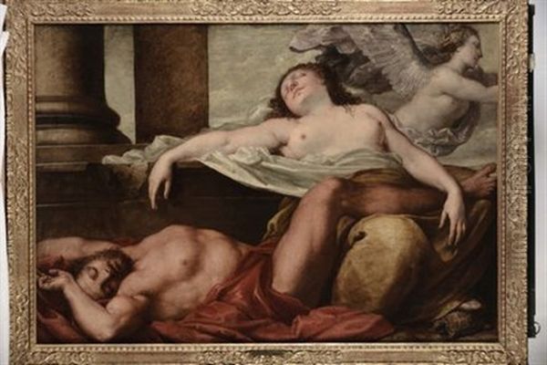 Allegoria Del Sonno Oil Painting by Pietro (Libertino) Liberi