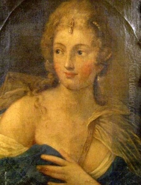 Portrait Of A Lady Oil Painting by Pietro (Libertino) Liberi