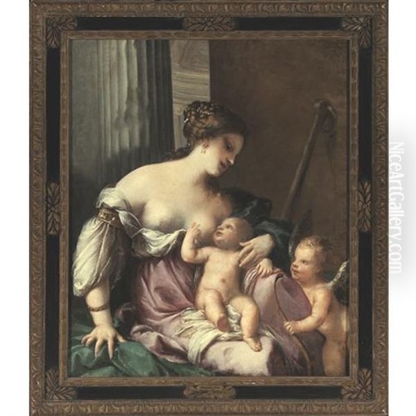 Allegory Of Hope by Pietro (Libertino) Liberi