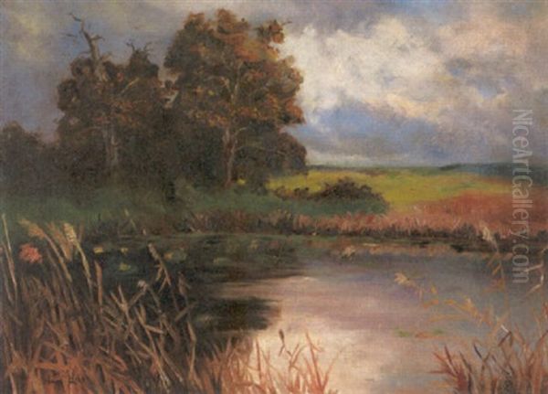 Markische Landschaft Oil Painting by Hans Licht