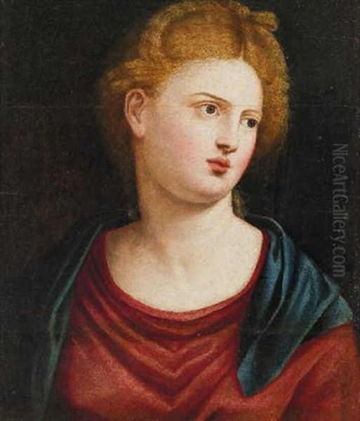 Ritratto Di Donna Oil Painting by Bernardino Licinio