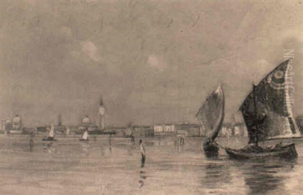 The Bacino Di San Marco Oil Painting by Thomas Hodgson Liddell