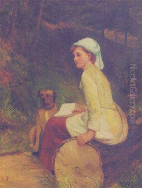 The Tryst Oil Painting by Charles Sillem Lidderdale