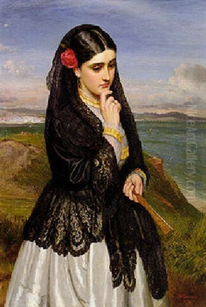 The Day Dream Oil Painting by Charles Sillem Lidderdale