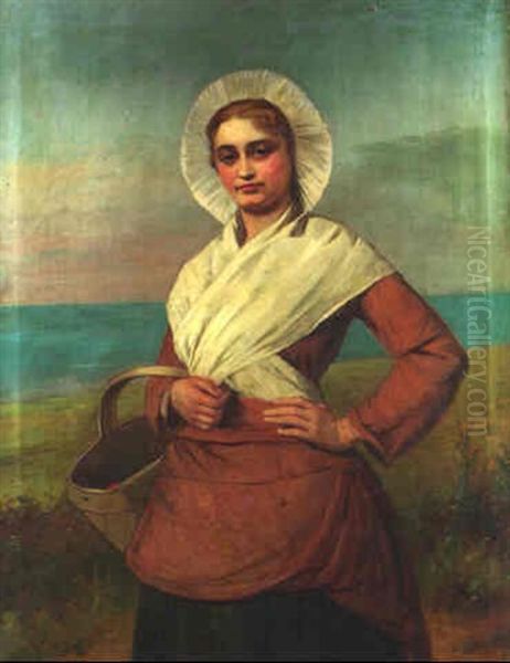 By The Sea Oil Painting by Charles Sillem Lidderdale