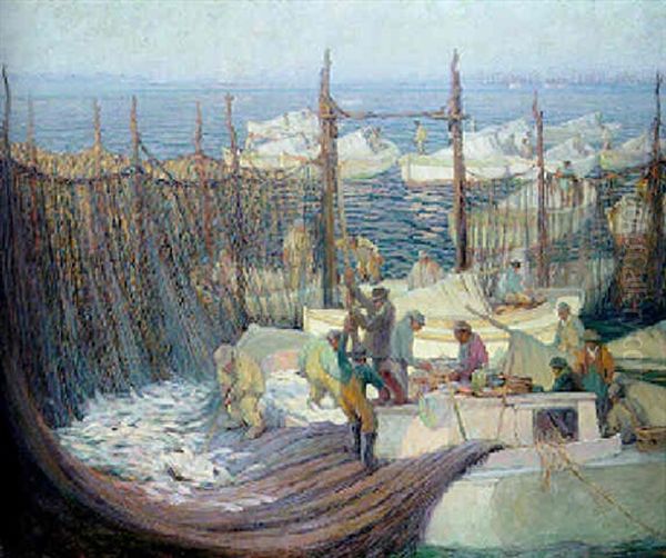 Early Morning - Fishing Wharf by Jonas Lie