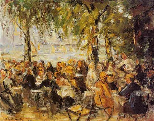 Nikolskoe Im Grunewald Oil Painting by Max Liebermann