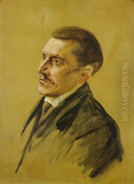 Bildnis Des Fursten Karl Max Lichnowsky Oil Painting by Max Liebermann