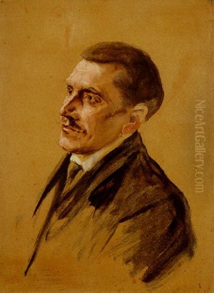 Bildnis Des Fursten Karl Max Lichnowsky Oil Painting by Max Liebermann