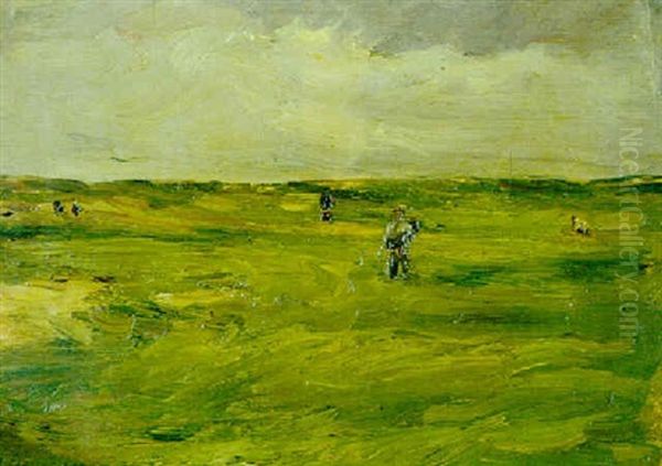 In Den Duenen Oil Painting by Max Liebermann