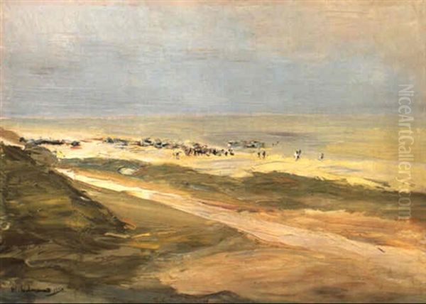 Dunenpromenade In Noordwijk Oil Painting by Max Liebermann