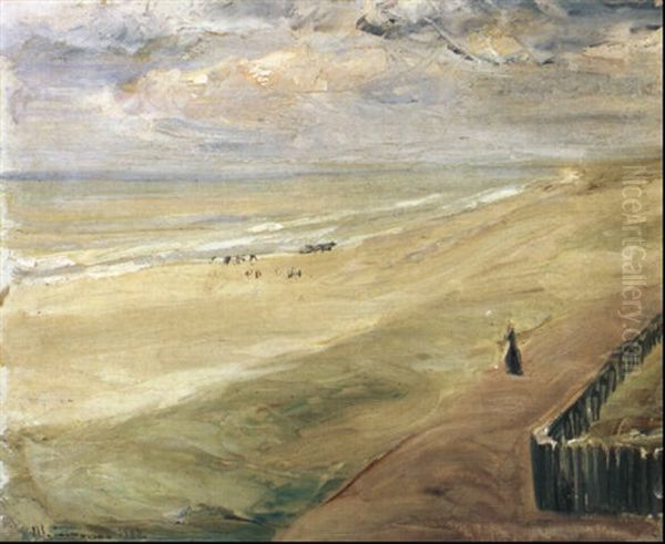 Strandlandschaft Oil Painting by Max Liebermann