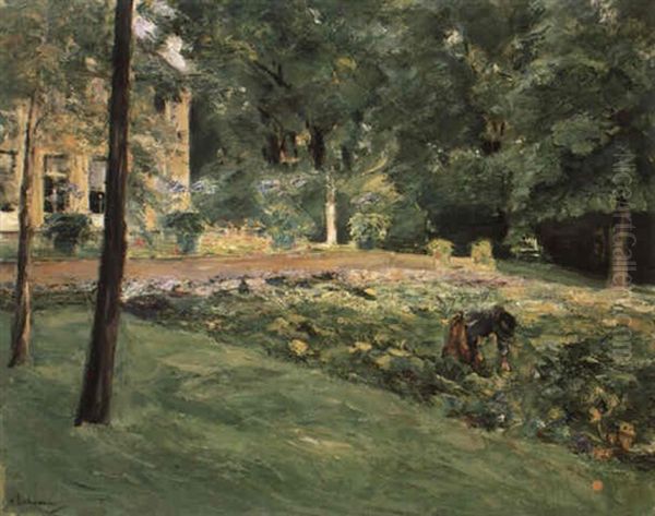 Kohlfeld Im Wannseegarten by Max Liebermann