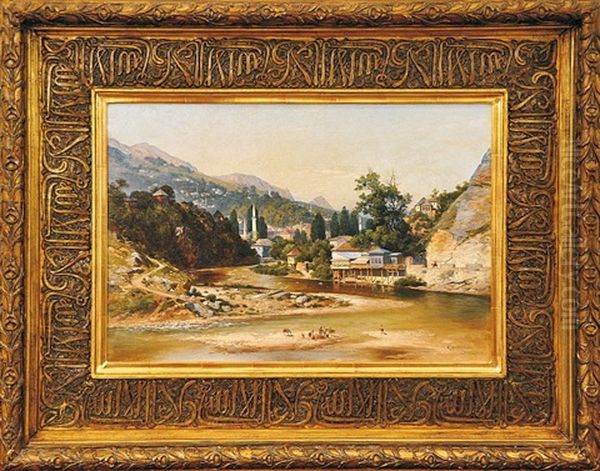 Sarajevo Oil Painting by Karel Liebscher