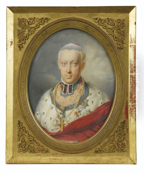 Rodolphe, Archiduc D'autriche (1788-1831), Vers 1823 by Friedrich Johann Gottlieb (Franz) Lieder