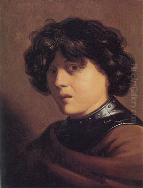 Portrait Of A Youth by Jan Andreas Lievens the Younger