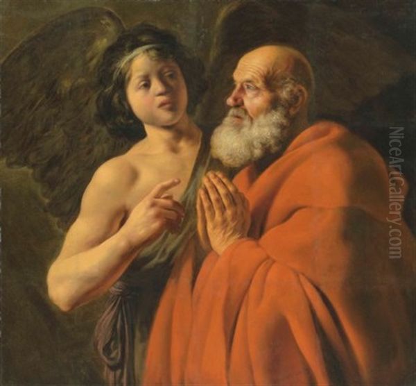 The Liberation Of Saint Peter Oil Painting by Jan Lievens