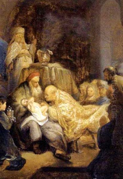 Die Beschneidung Christi Oil Painting by Jan Lievens