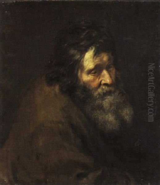 Portrait D'homme Barbu Oil Painting by Jan Lievens