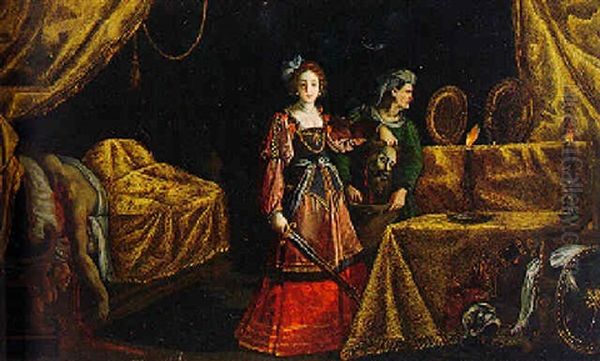 Judith And Holofernes Oil Painting by Jacopo Ligozzi