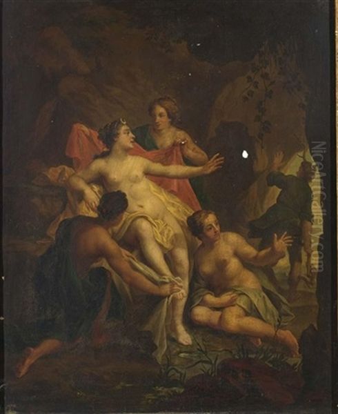 Diana And Actaeon Oil Painting by Hendrik van Limborch