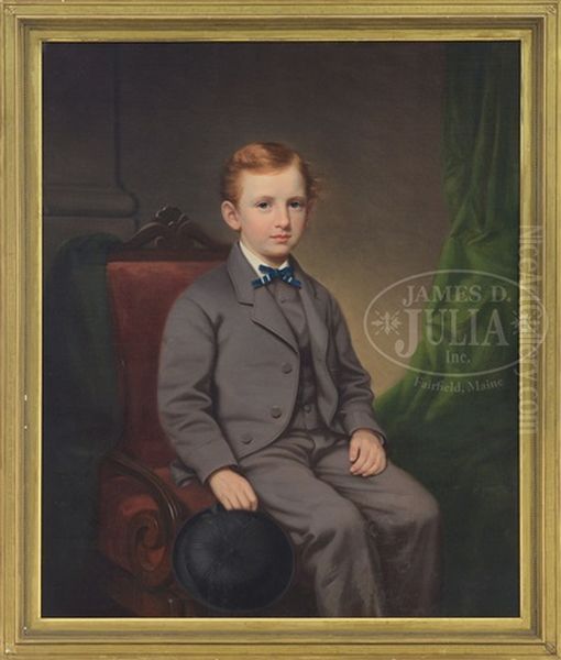 Portrait Of Arthur Whiting Pierce Oil Painting by James Sullivan Lincoln