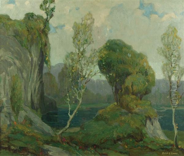 The Grey Day Oil Painting by Ossip Leonovitch Linde