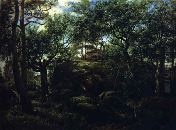 Sommargronska by Berndt Adolf Lindholm