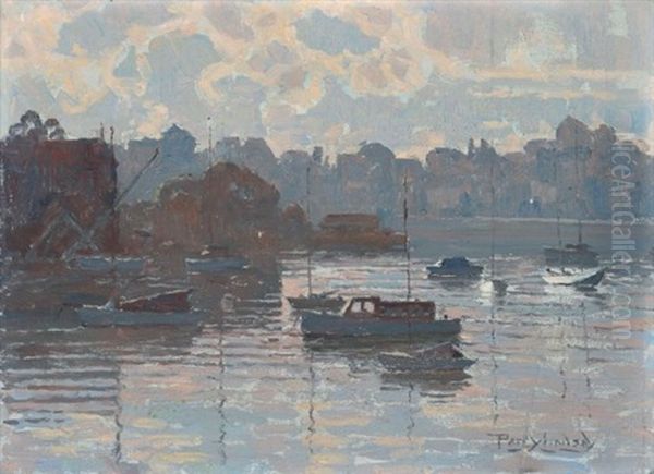 Morning In Neutral Bay, Sydney by Perceval Charles (Percy) Lindsay