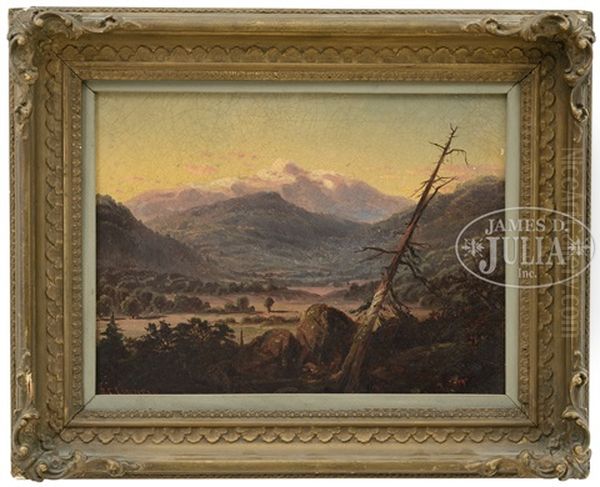 A View Of Mount Washington In Morning Light Oil Painting by Thomas Lindsay