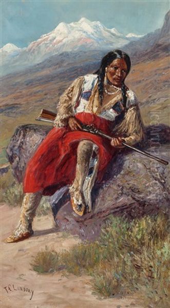 On The Watch Oil Painting by Thomas Corwin Lindsay