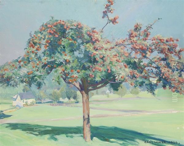 Apfelbaum Oil Painting by Carl August Liner