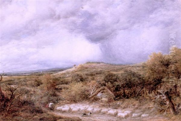 The Coming Storm Oil Painting by John Linnell