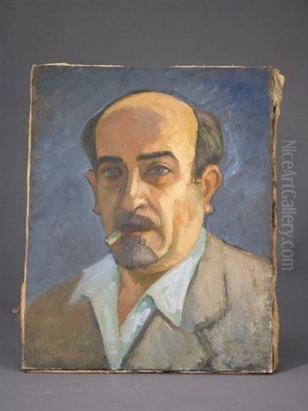 Autoportrait by Claudius Linossier