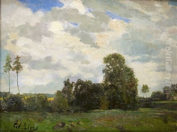 Sommerliche Landschaft by Adolf Lins