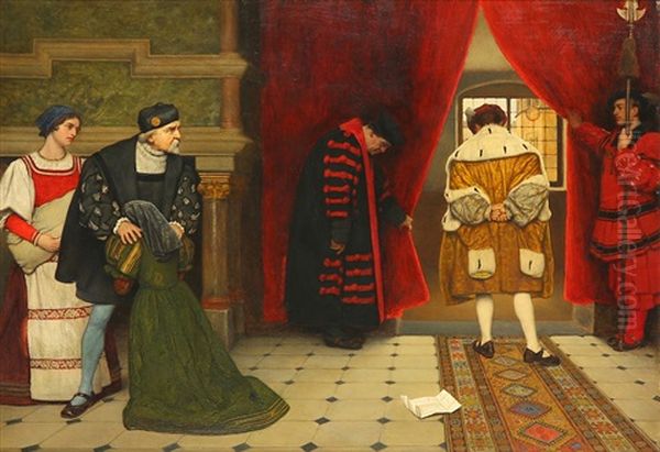 The Petition Oil Painting by James Dromgole Linton