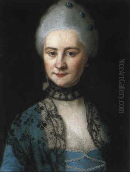 Bildnis Der Maria Josefa Von Bayern Oil Painting by Jean Etienne Liotard