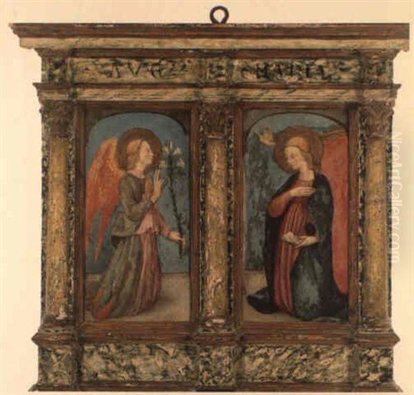 The Annunciation Oil Painting by Filippo Lippi