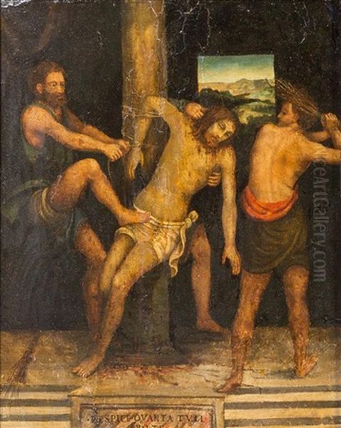 Crucifixtion Oil Painting by Filippo (Filippino) Lippi